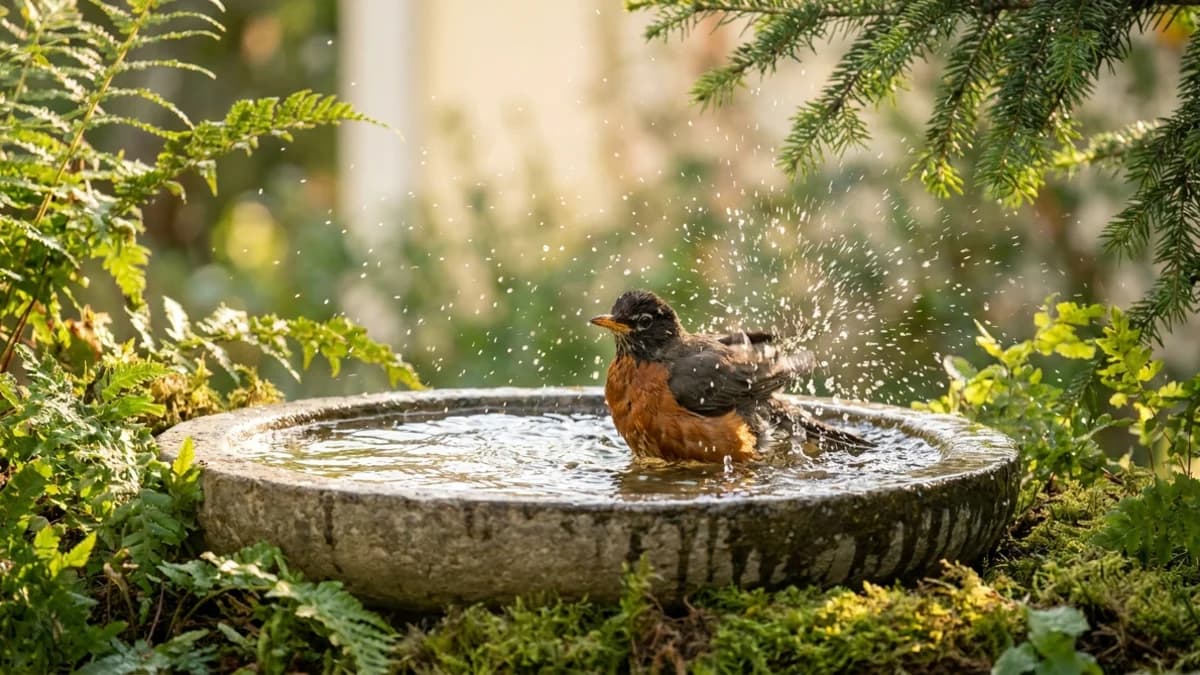 Bird Bath Tips: Attract More Birds With Water