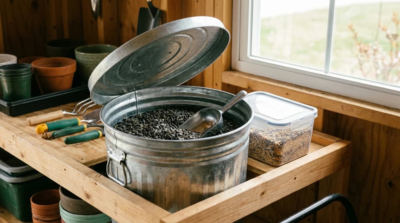 How to Store Bird Seed: Keep It Dry and Pest-Free