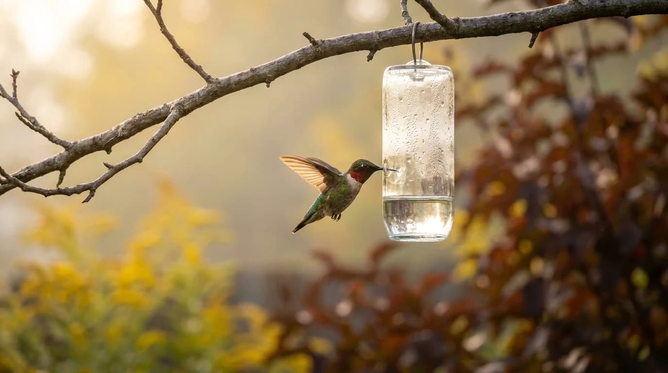 Hummingbird Feeders in Fall: When to Take Yours Down