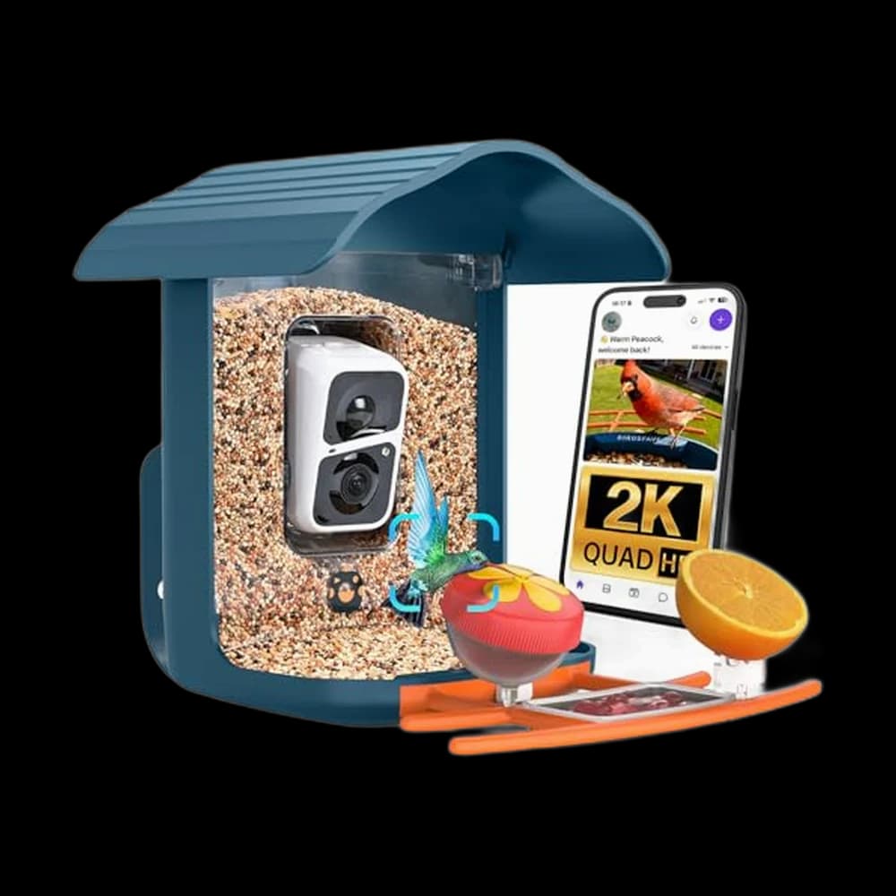 birdsnap® PAV-Bird Feeder with Camera,2K HD with 32GB Card, AI…