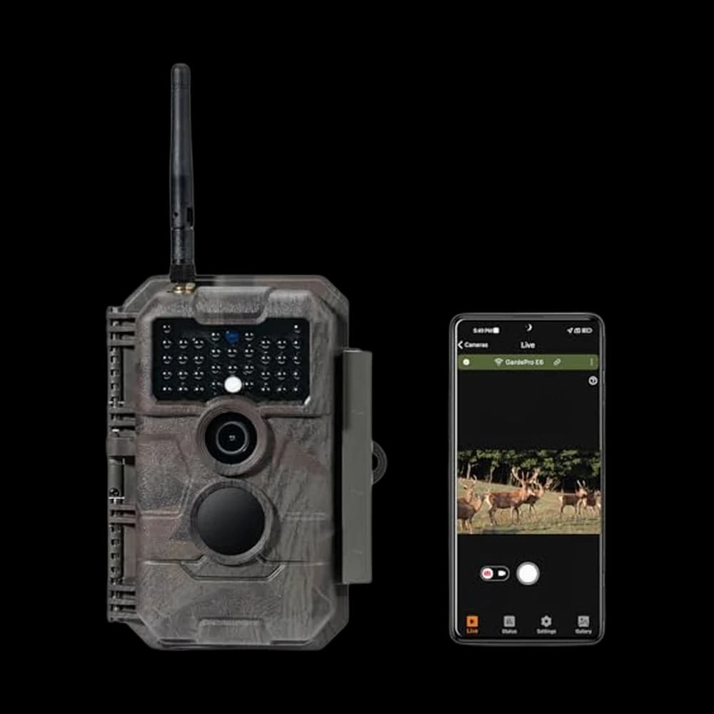 GardePro E6 WiFi Trail Camera (Non-Cellular), Stable WiFi with…