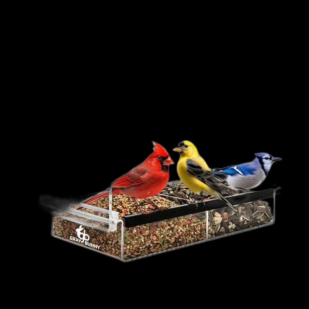 Window Bird Feeder with Strong Suction Cups - Gifts for Grandma…