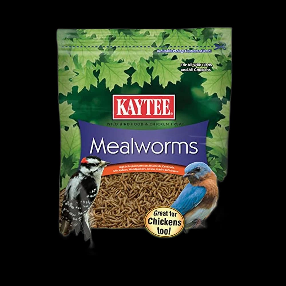 Kaytee Wild Bird Food Mealworms For Bluebirds, Wrens, Robins,…