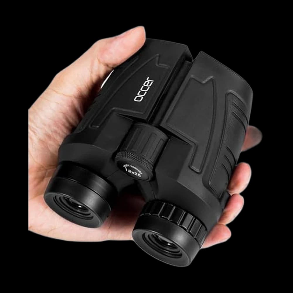 Occer 12x25 Compact Binoculars for Adults and Kids, Large Eyepiece…