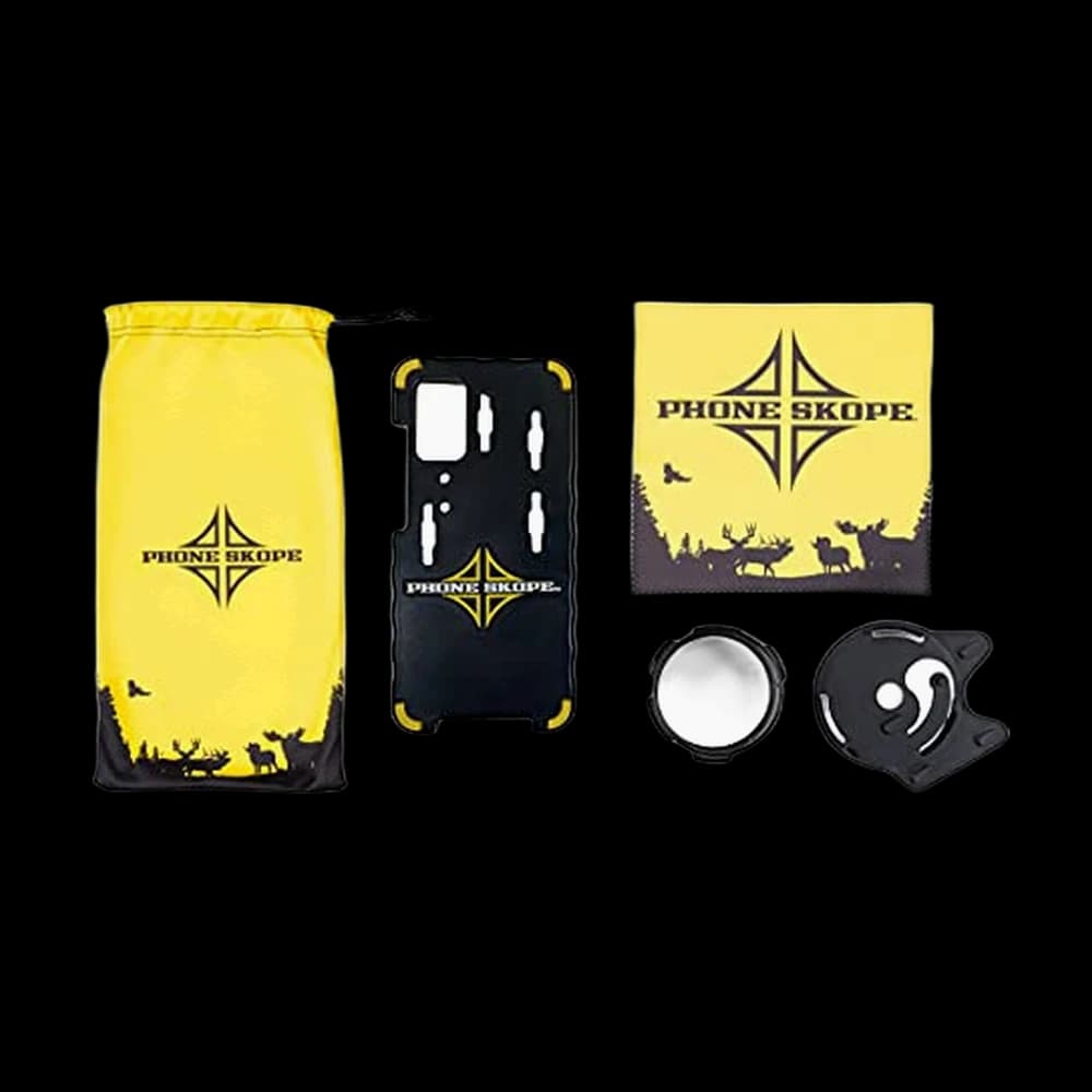 Phone Skope Complete Digiscoping Kit: Phone Scope Mount Case, Eyepiece Adapter…